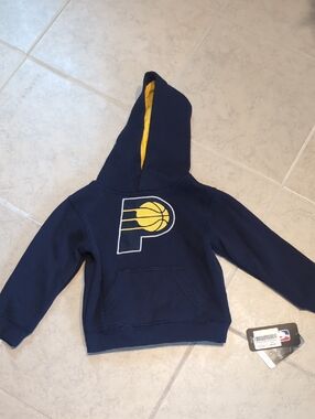 NBA Indiana Pacers Kids Hoodie NWT